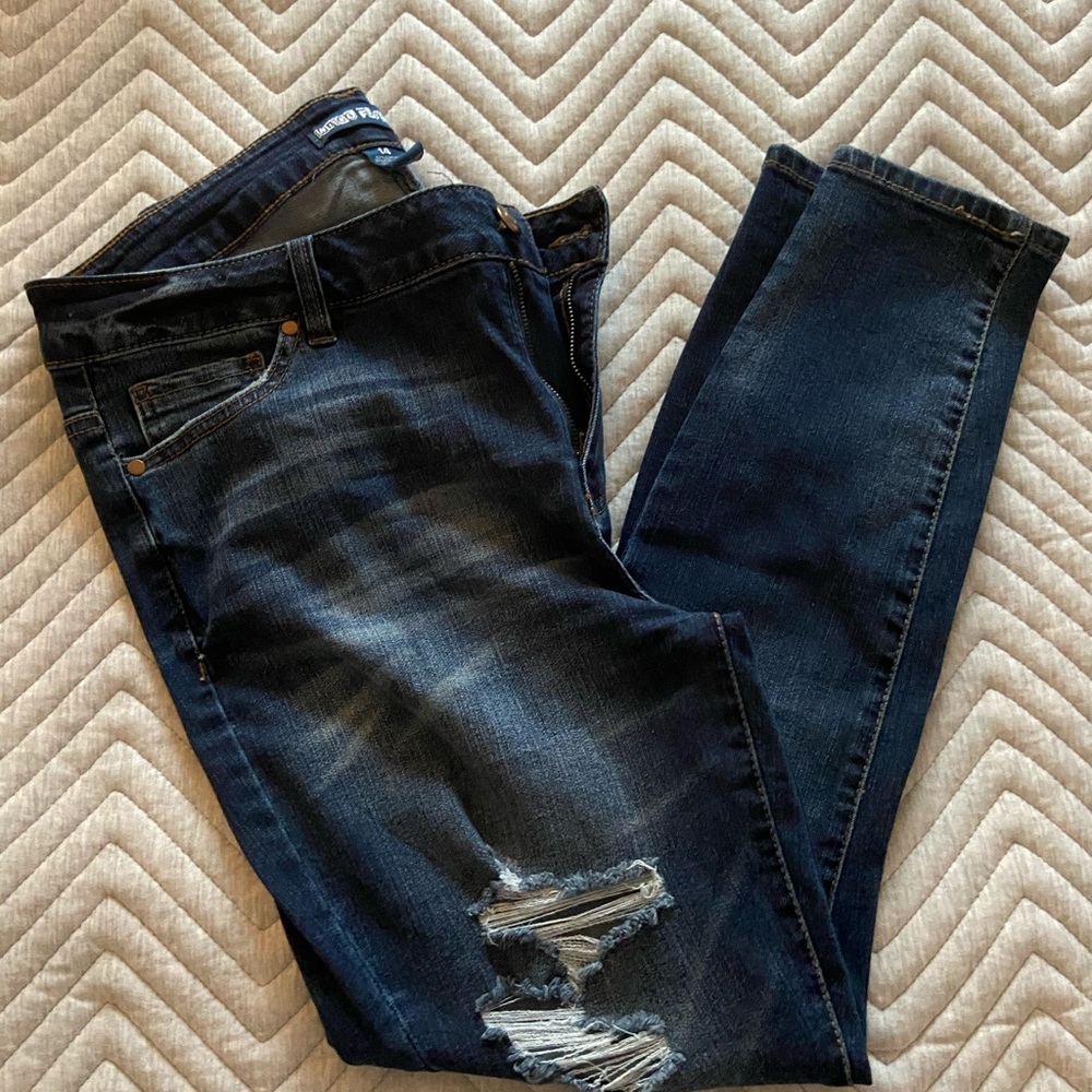 Distressed Jeans